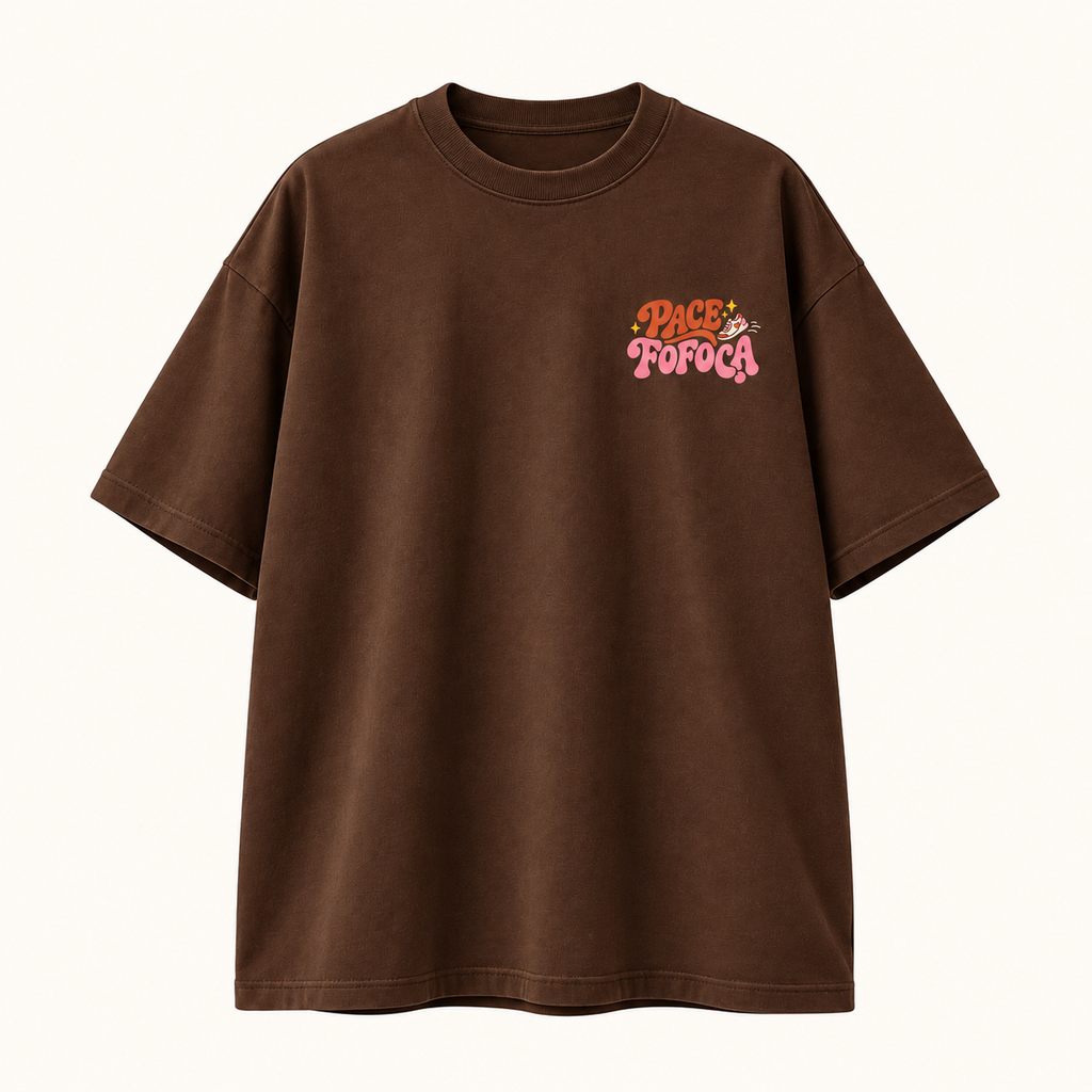 Camiseta Pace Fofoca Chocolate - Unissex