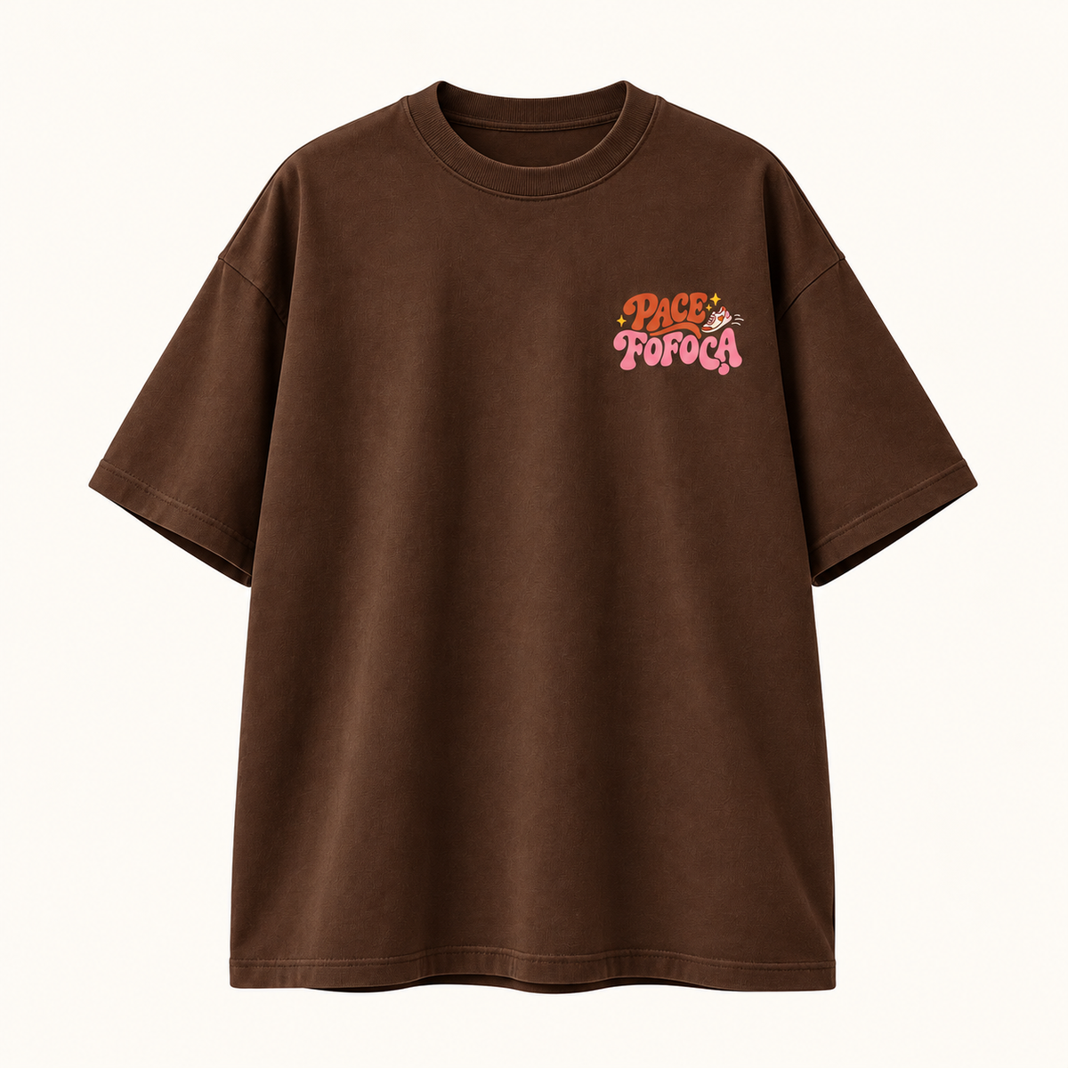 Camiseta Pace Fofoca Chocolate - Unissex