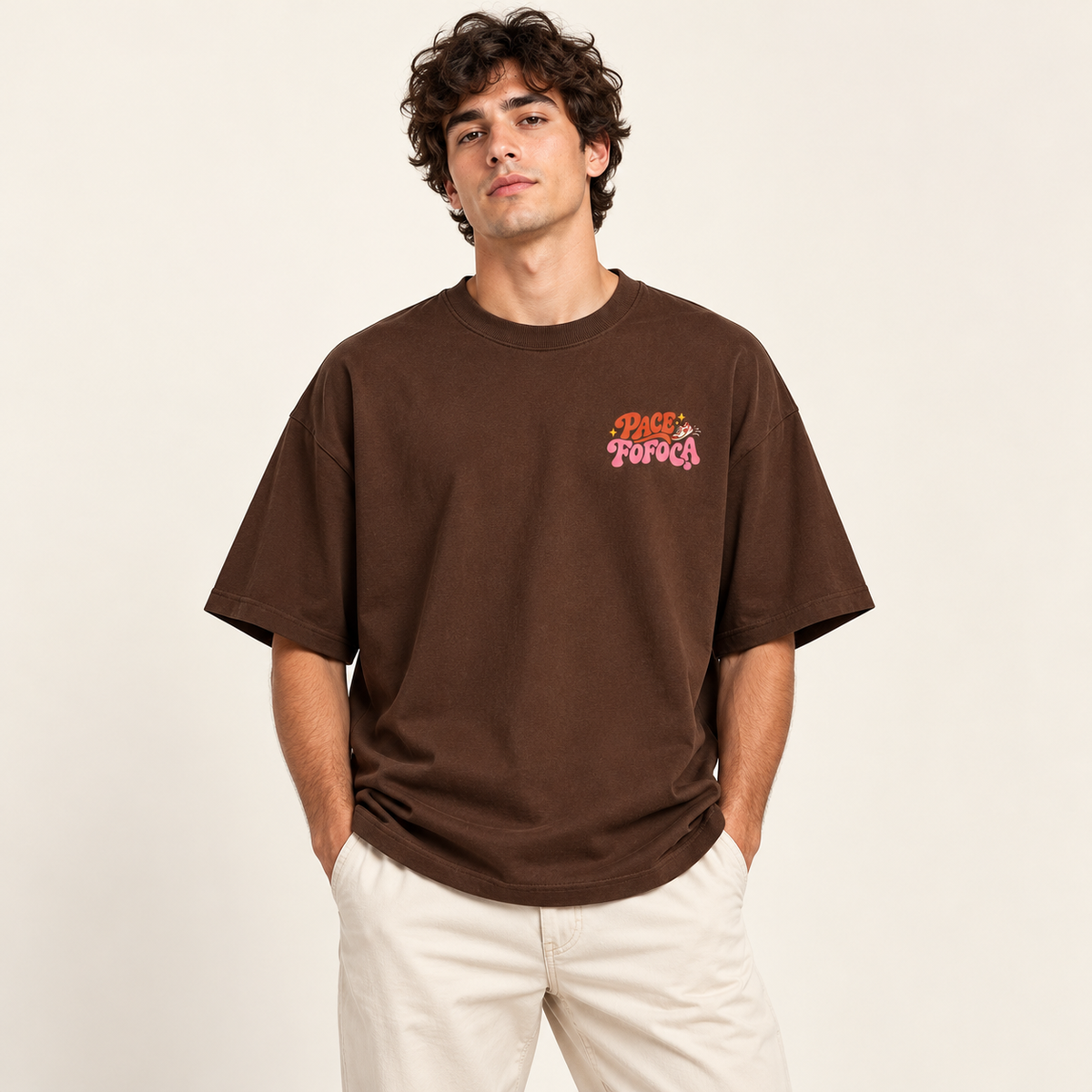 Camiseta Pace Fofoca Chocolate - Unissex