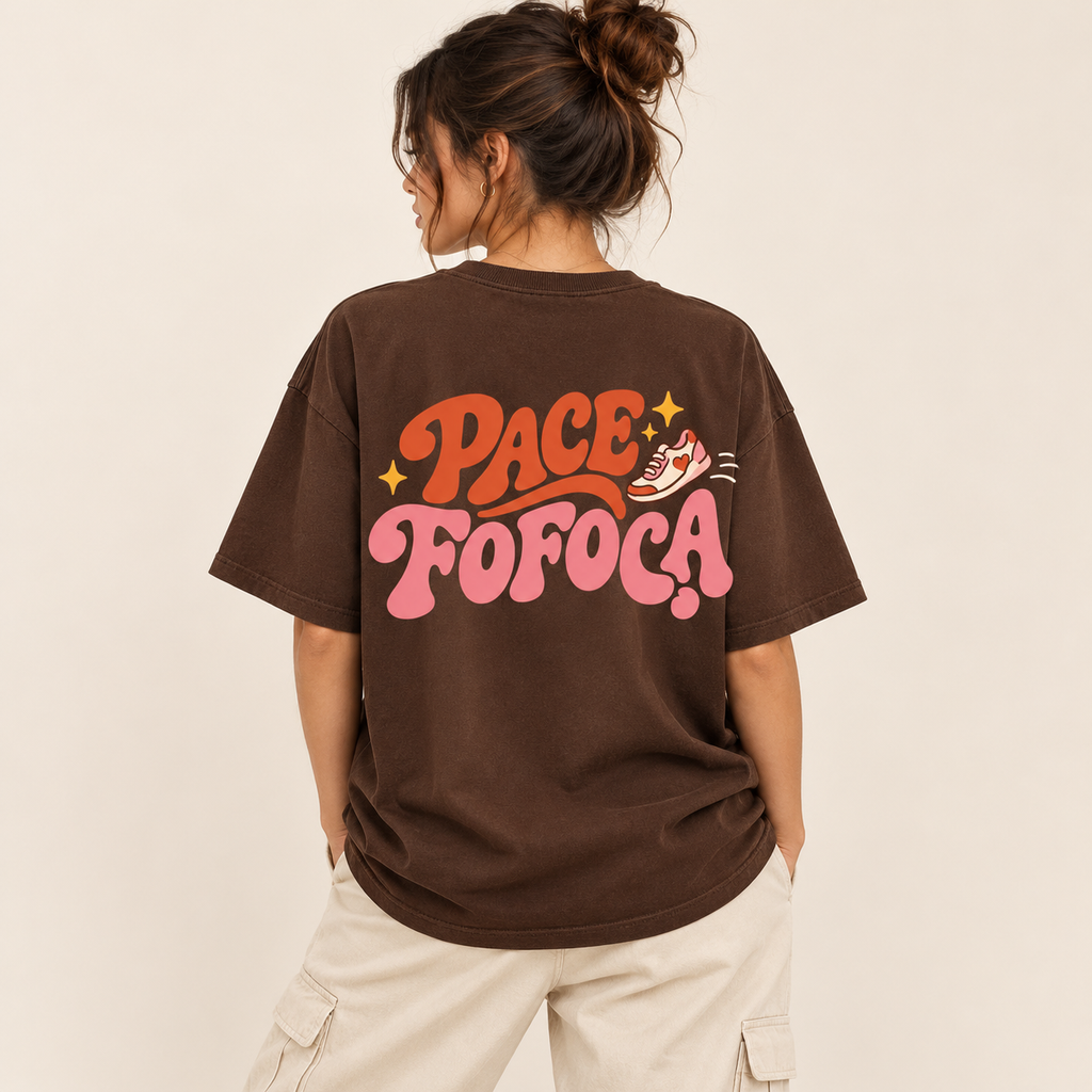 Camiseta Pace Fofoca Chocolate - Unissex