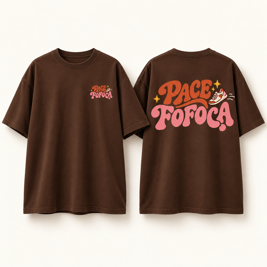 Camiseta Pace Fofoca Chocolate - Unissex